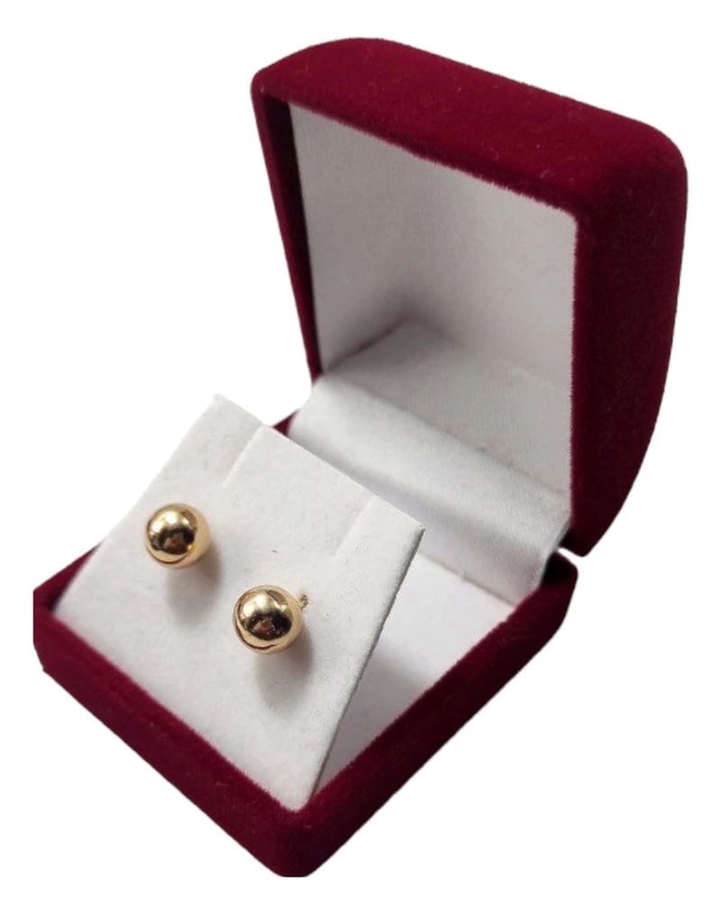 AROS DE BOLITAS ORO 18 K 5 MM - 1