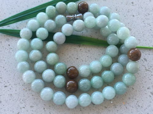 COLLAR DE PIEDRA JADE NATURAL - 1