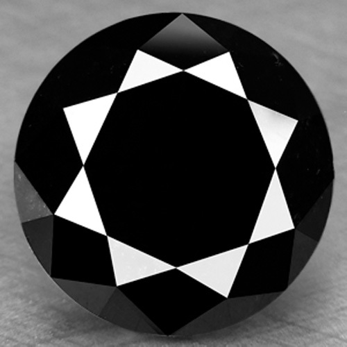 DIAMANTE EN COLOR NEGRO 0,90 CT NATURAL JACK BLACK - 1