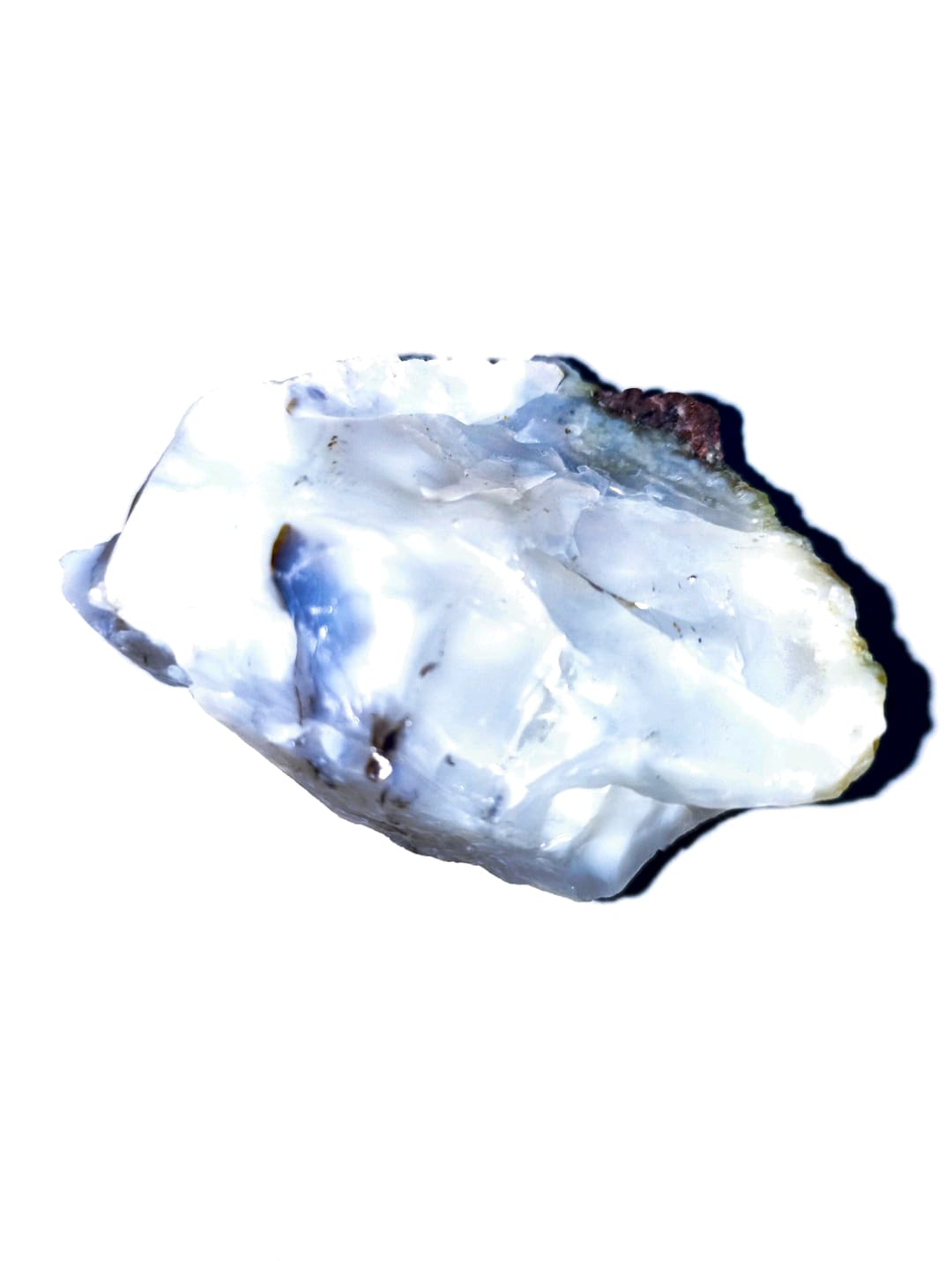 OPALO EN BRUTO EN COLOR BLANCO 52X 39X23 MM PESO 47 GR - 1