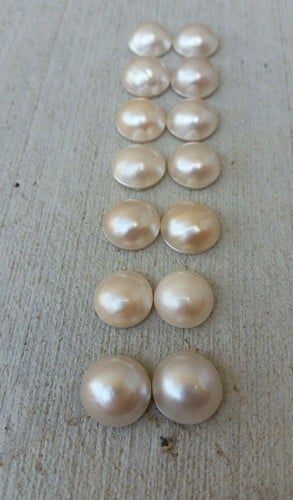 PERLAS MABE AUSTRALIANA 10 MM - 1