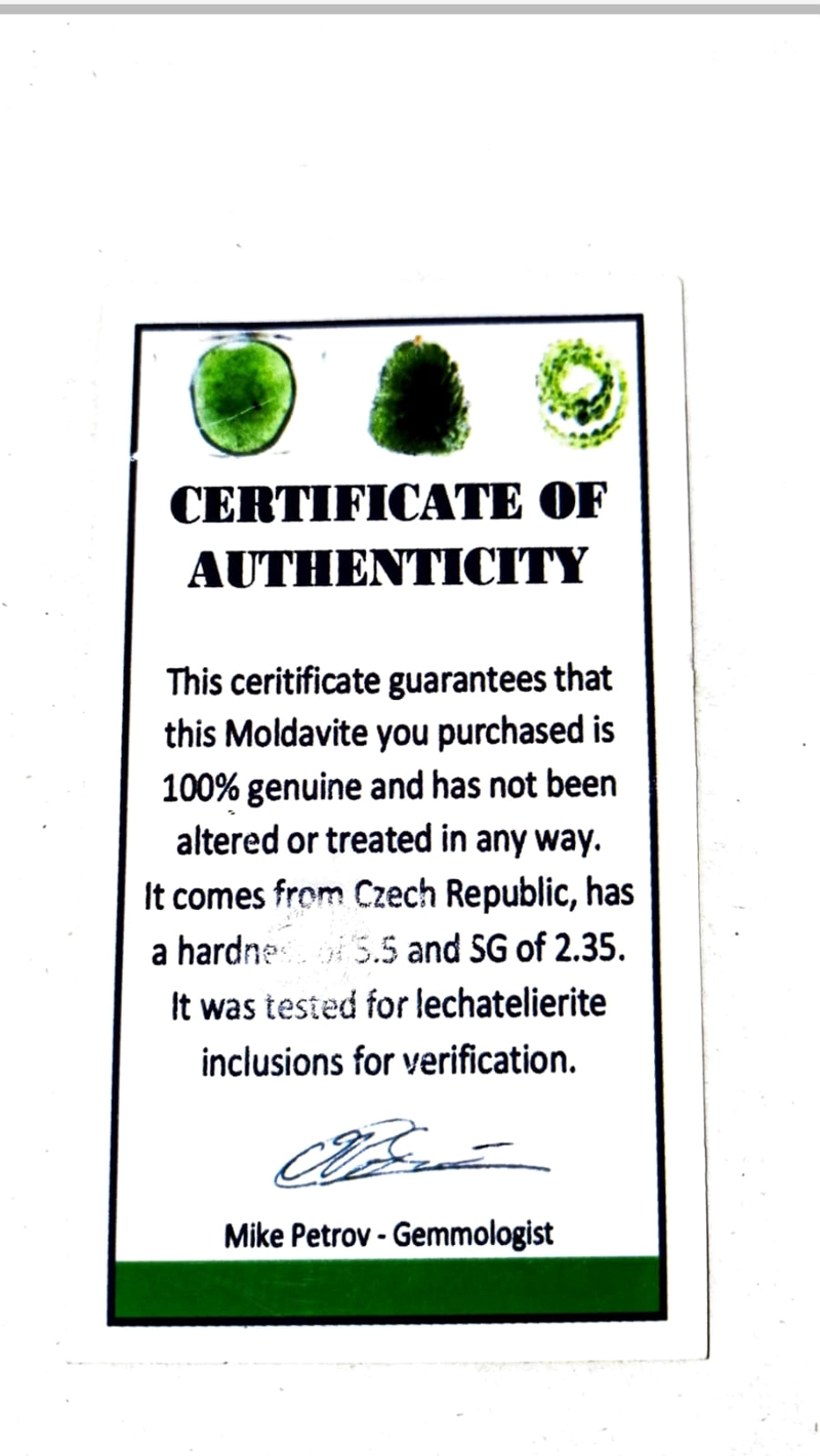 MOLDAVITA NATURAL REPUBLICA CHECA - 3