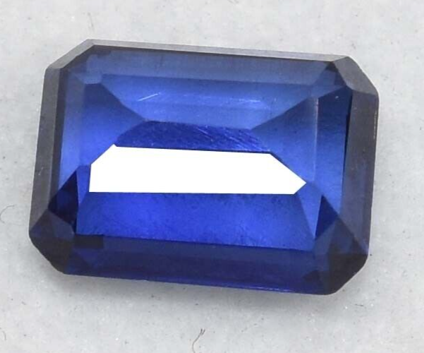 PIEDRA DE ZAFIRO NATURAL SIN TRATAMIENTO TERMICO 9X7 MM 2,60 CT - 2