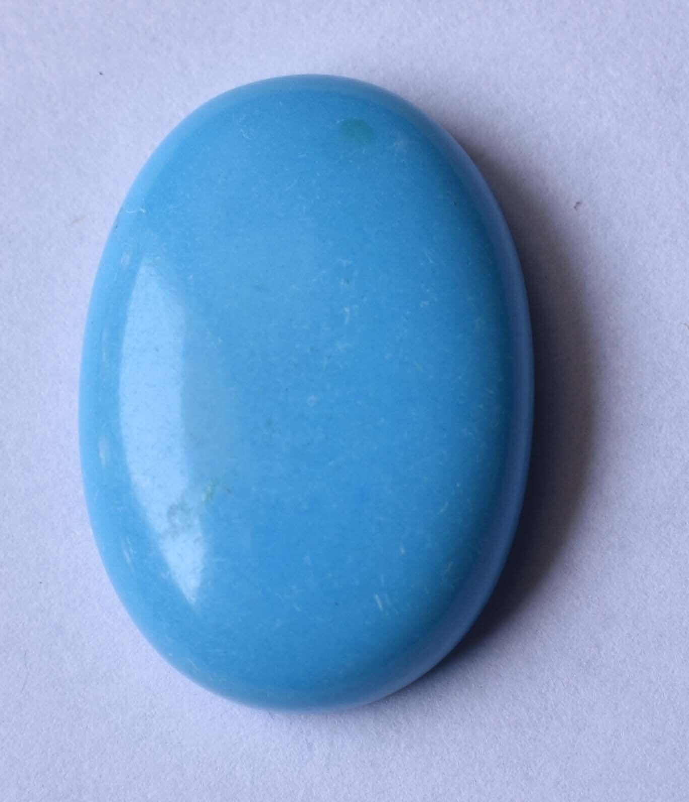 TURQUESA NATURAL PULIDA CABOCHON 42.95 CT 31,65 X 23,55 X 8,25 MM - 1