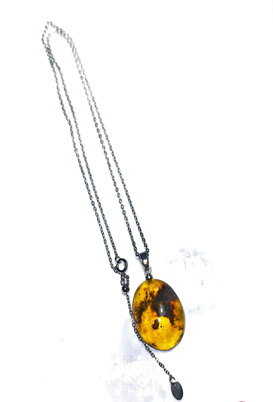 COLGANTE DE AMBAR BALTICO ORIGEN POLONIA - 1