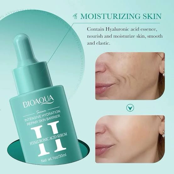 SERUM FACIAL ACIDO HIALURONICO  Y CERAMIDA 3 BIO AQUA  30 ML - 1
