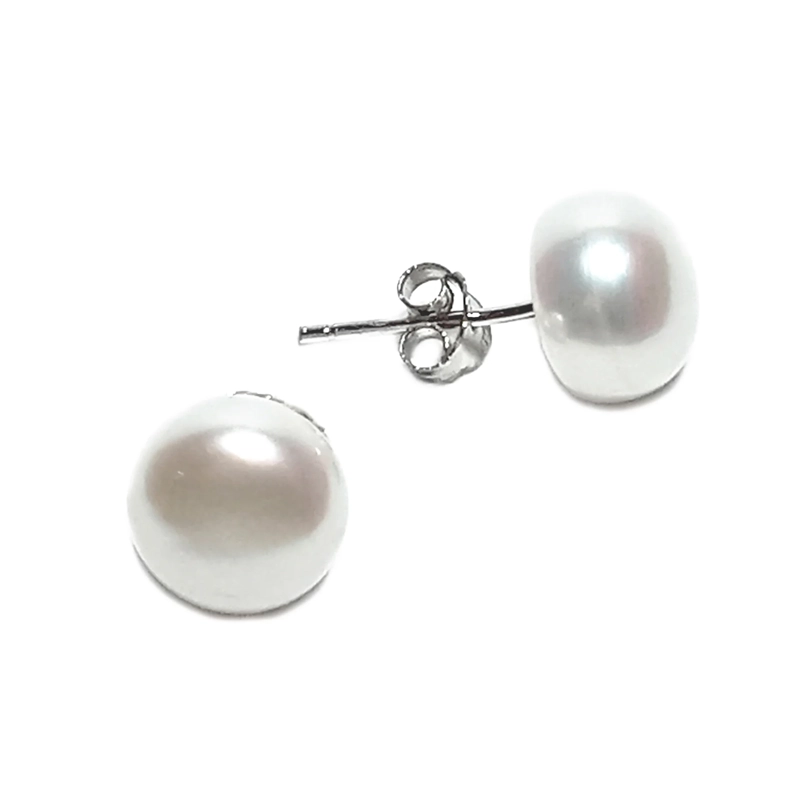 AROS DE PERLAS  NATURALES  MARES DEL SUR 10 MM - 1