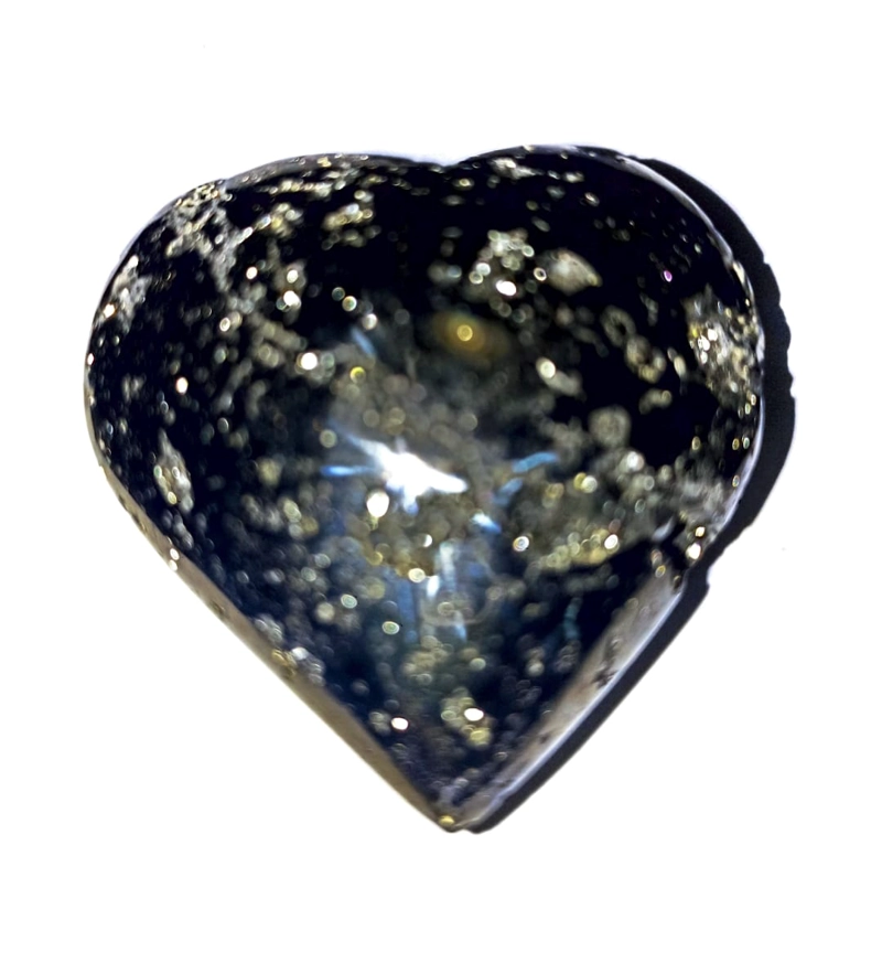 PIEDRA  PIRITA  FORMA DE CORAZON - 1