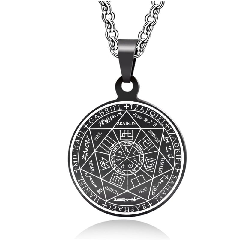 COLGANTE DE LOS SIETE ARCANGELES  AMULETO DE PROTECCION - 1