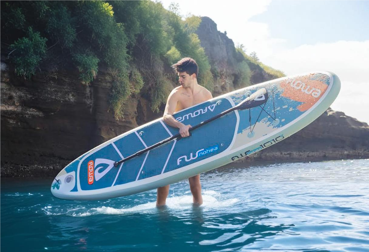 STAND UP PADDLE 10'6' ITALIANO MARCA FLOWA, DOBLE CAPA - 3