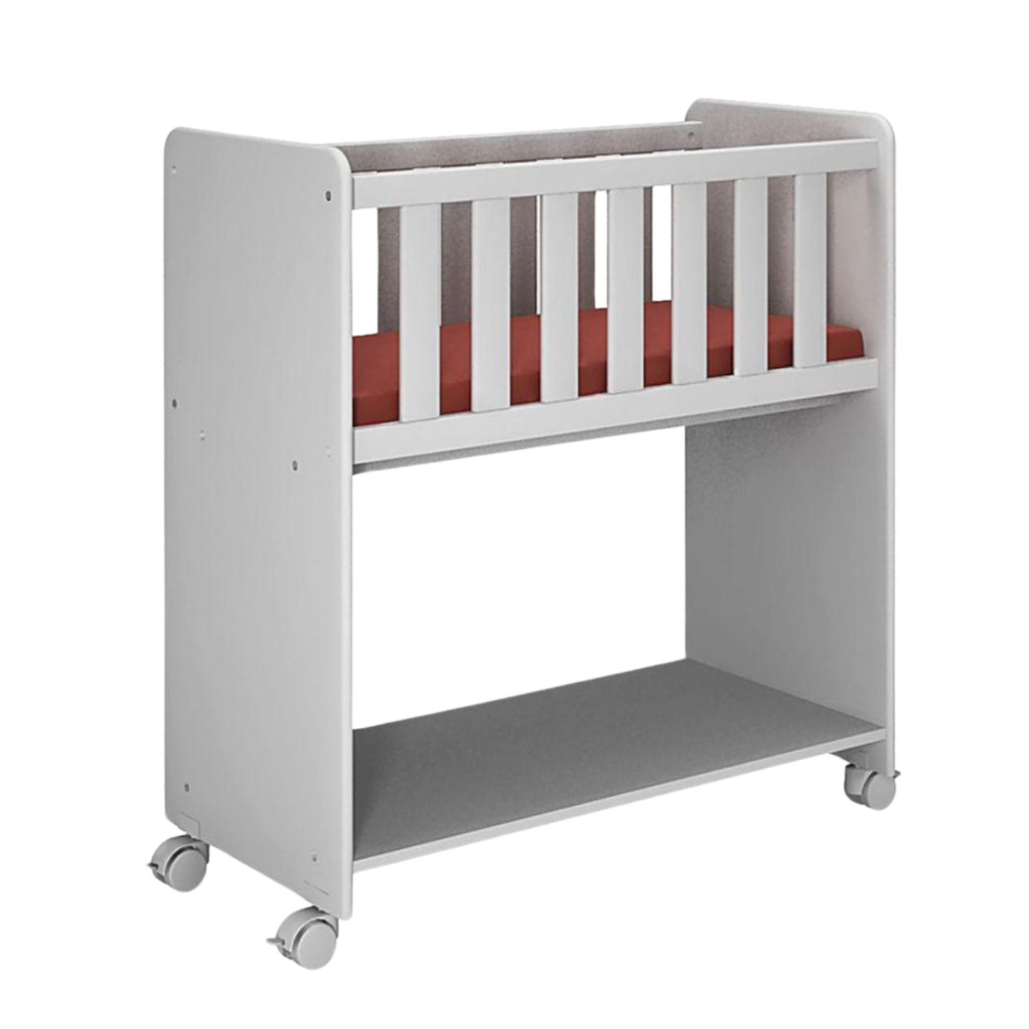 CUNA MUNDO BEBÉ MINI COLECHO MDF BLANCO - 3