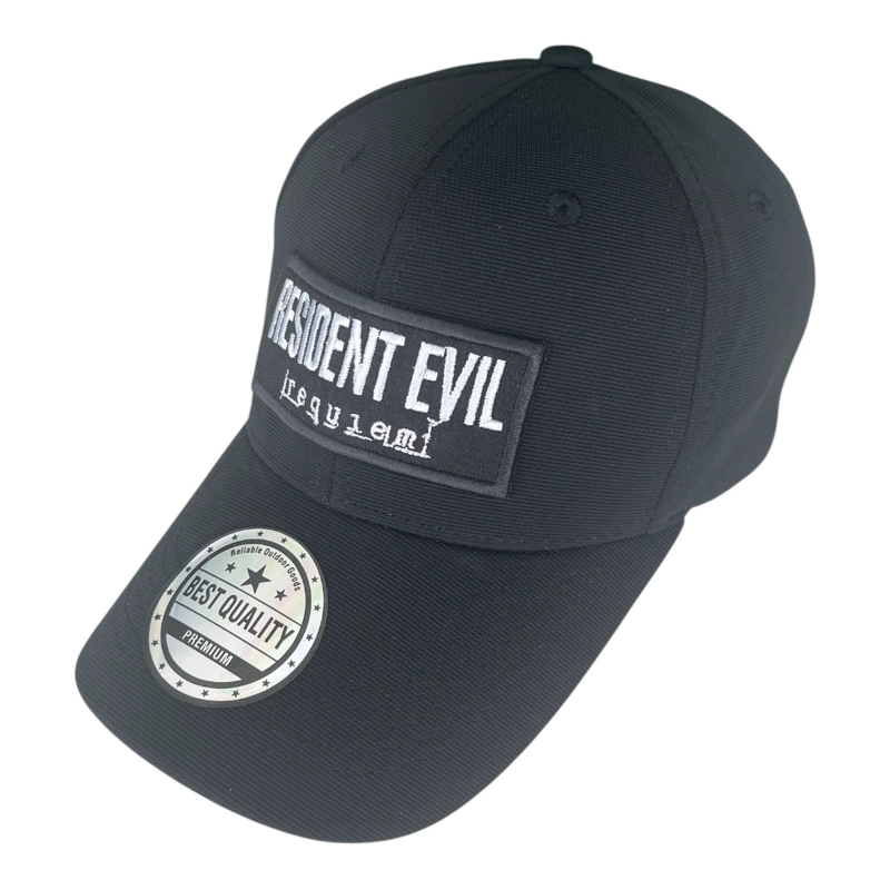 GORRA UNISEX RESIDENT EVIL REQUIEM NEGRO BORDADO AJUSTABLE - 3