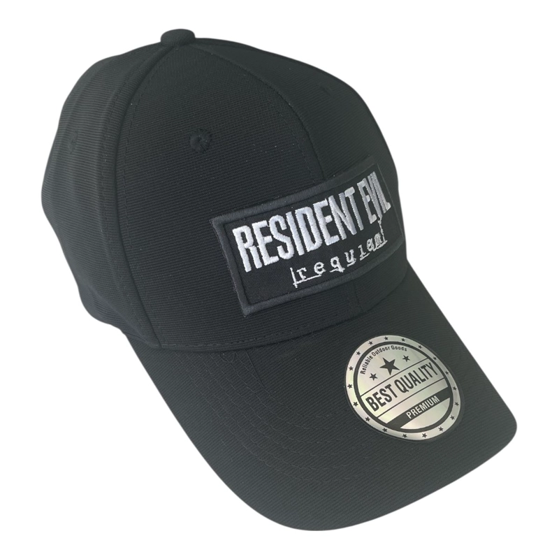 GORRA UNISEX RESIDENT EVIL REQUIEM NEGRO BORDADO AJUSTABLE - 4