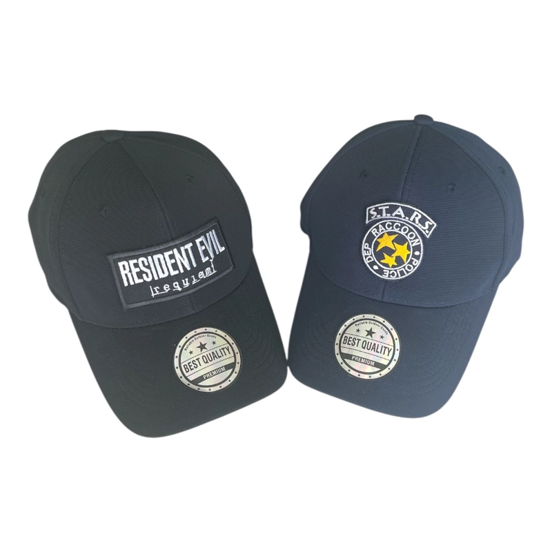 GORRA UNISEX RESIDENT EVIL REQUIEM NEGRO BORDADO AJUSTABLE - 7