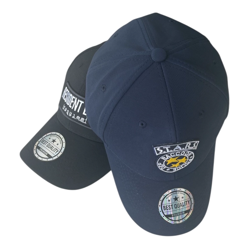 GORRA UNISEX RESIDENT EVIL REQUIEM NEGRO BORDADO AJUSTABLE - 10
