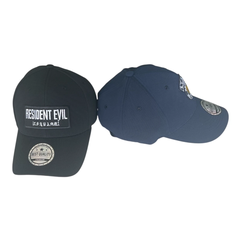 GORRA UNISEX RESIDENT EVIL REQUIEM NEGRO BORDADO AJUSTABLE - 12