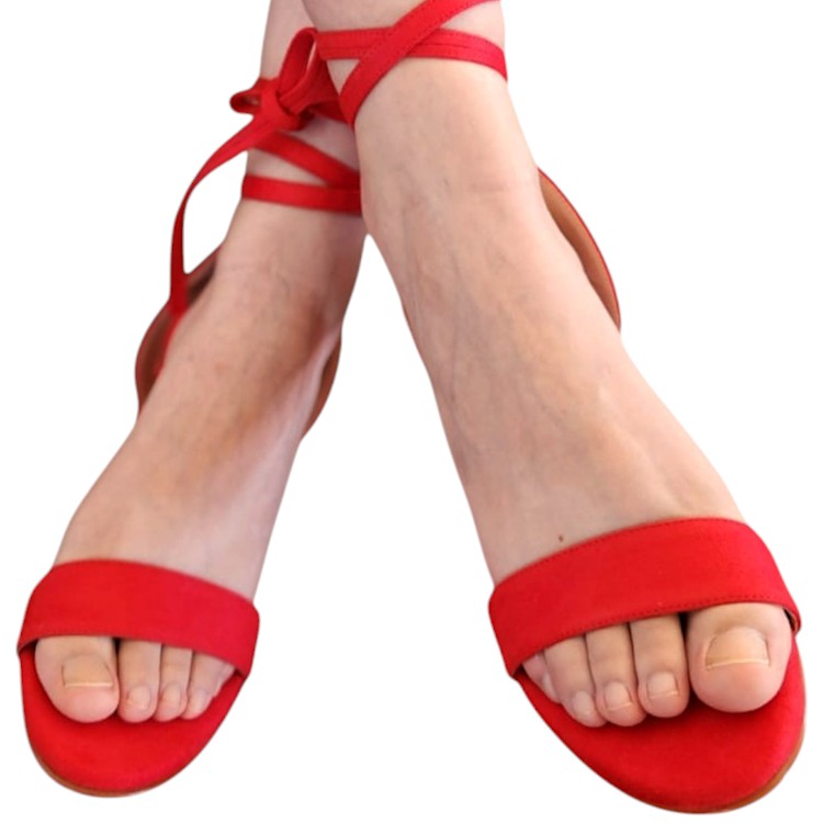SANDALIAS ALICE ROJO MUJER MARCA VROU - 4