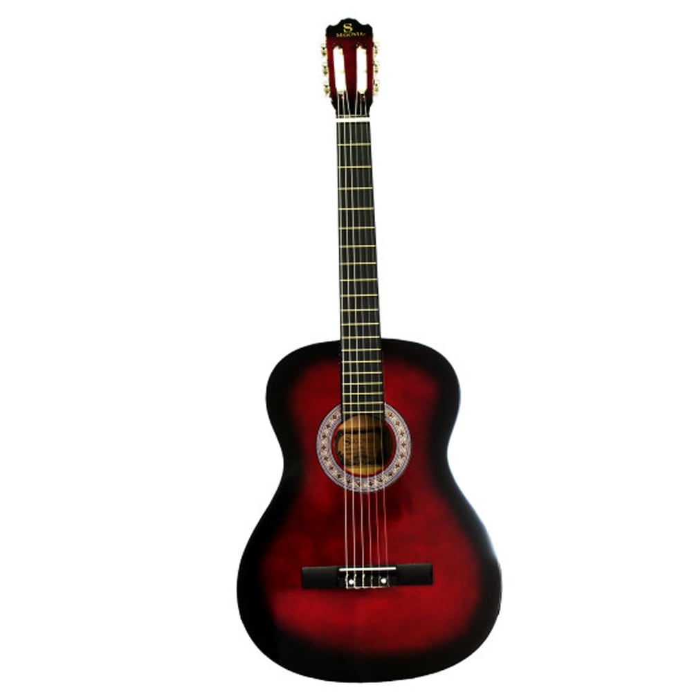 SET GUITARRA CLASICA 39  REDBURST ALAGUEZ - 1
