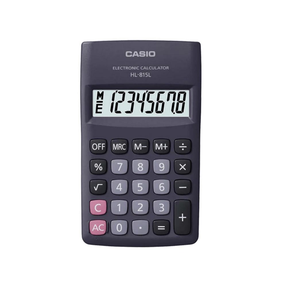 CALCULADORA DE BOLSILLO CASIO HL‑815L | 8 DIGITOS - 1