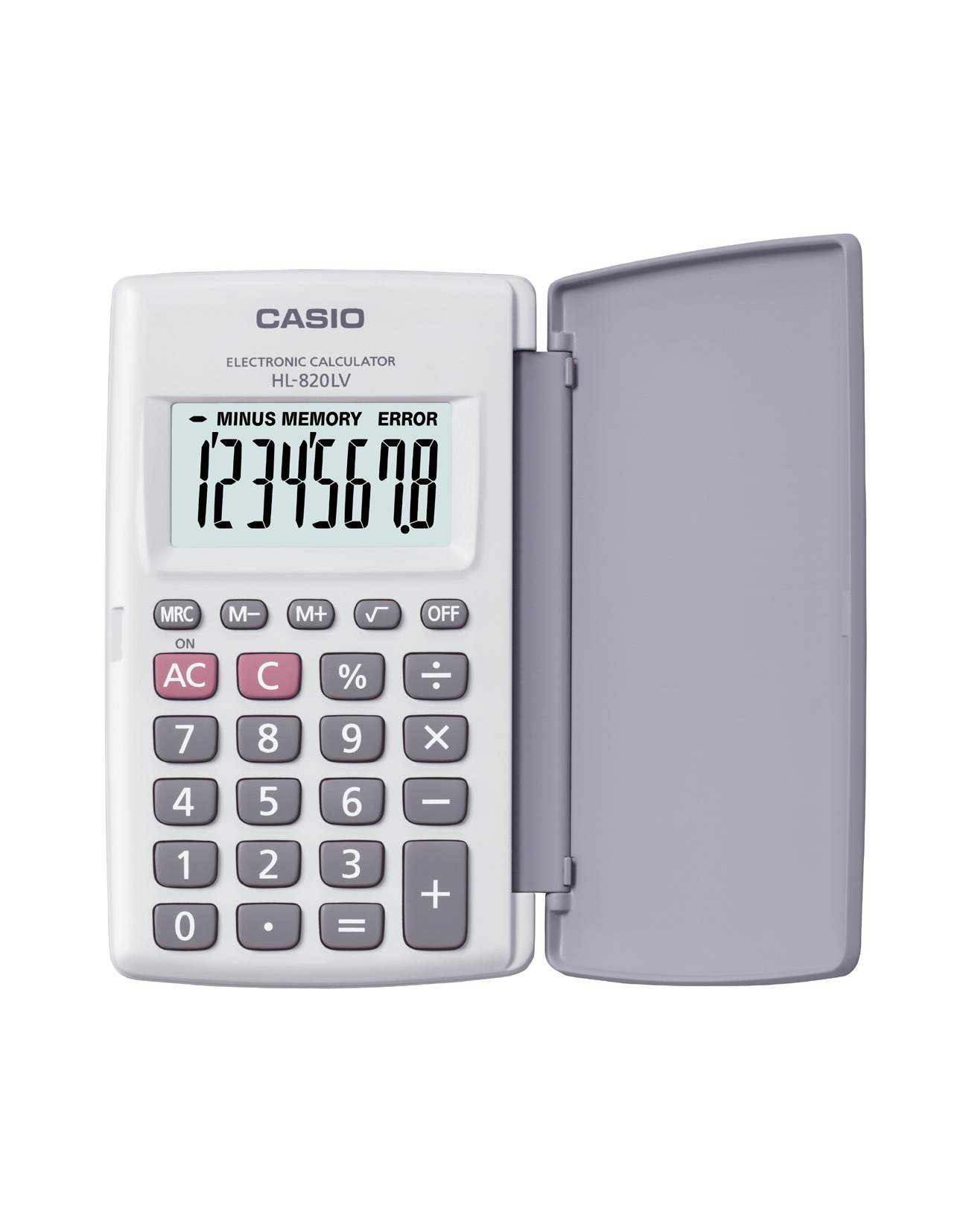CALCULADORA CASIO HL820LV BOLSILLO - 1