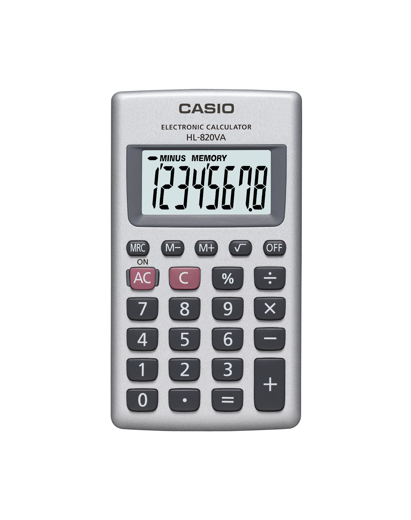 CALCULADORA CASIO HL820VA BOLSILLO - 1