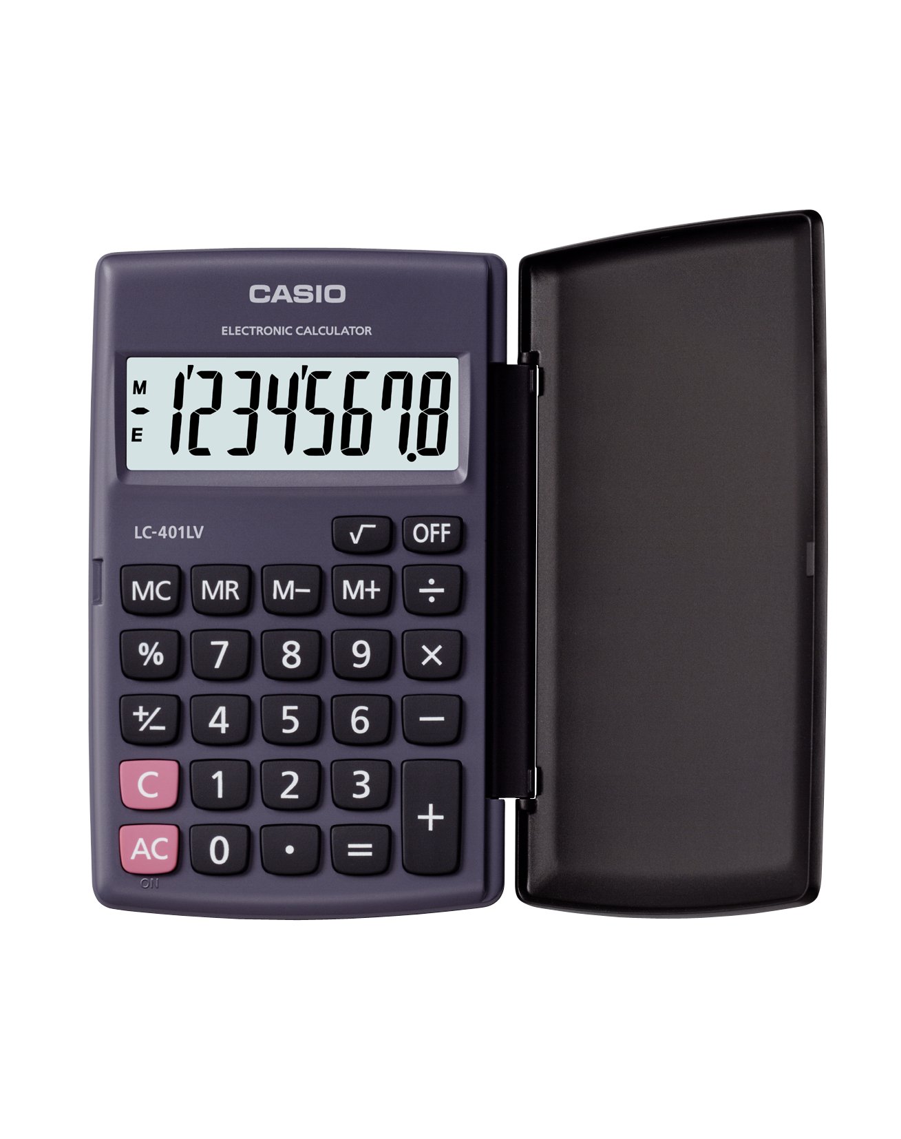 CALCULADORA CASIO LC-401LV-BK BOLSILLO - 1