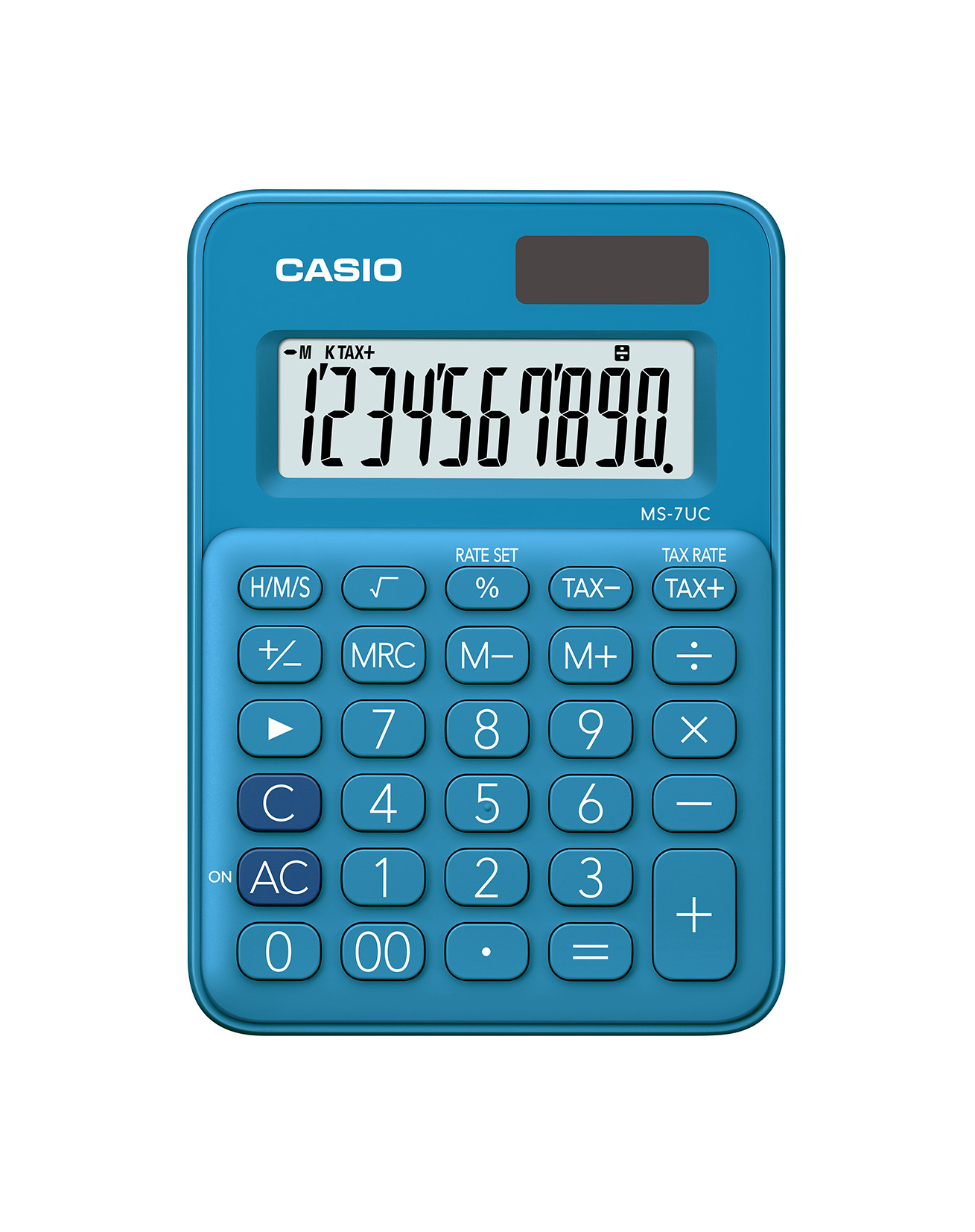 CALCULADORA CASIO SOBREMESA MS-7UC-BU - 1