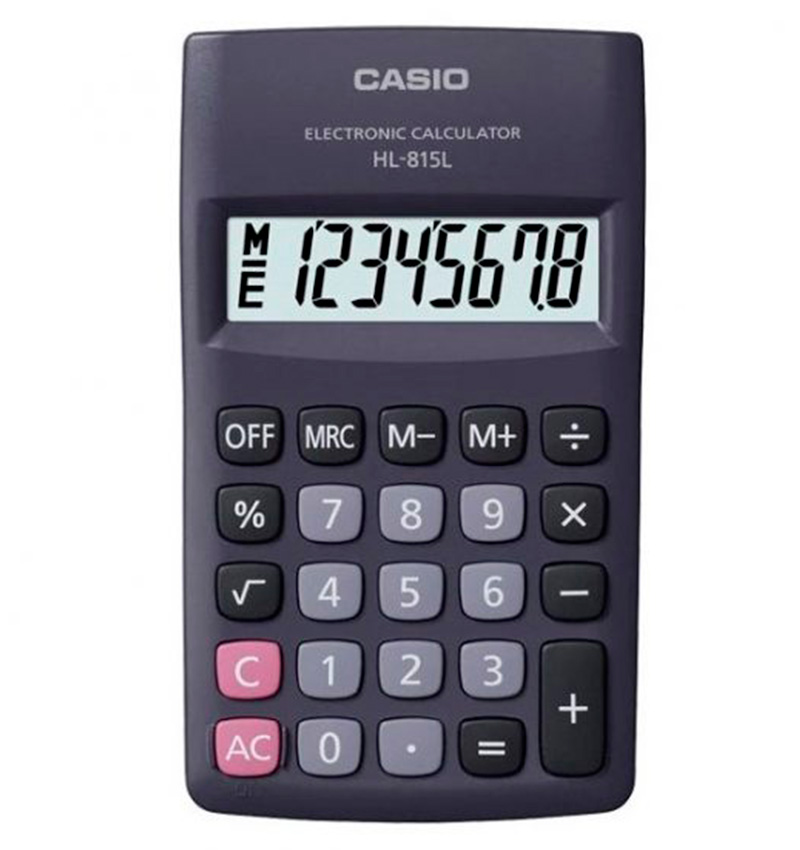 CALCULADORA CASIO HL-815LBK - 1