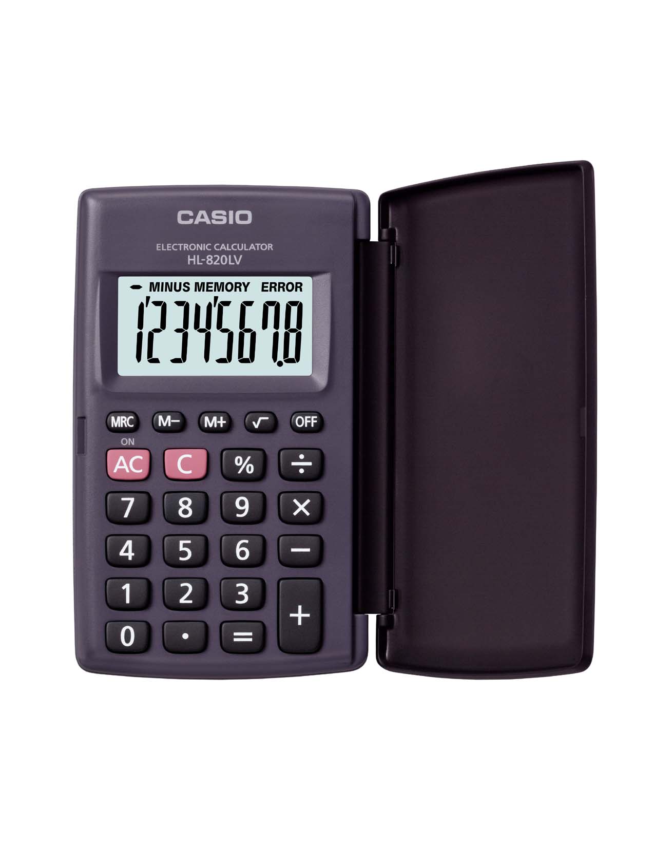 CALCULADORA BOLSILLO CASIO HL-820LVBK - 1