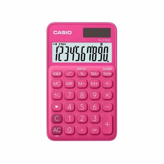 CALCULADORA CASIO BOLSILLO SL-310UC-RD - 1