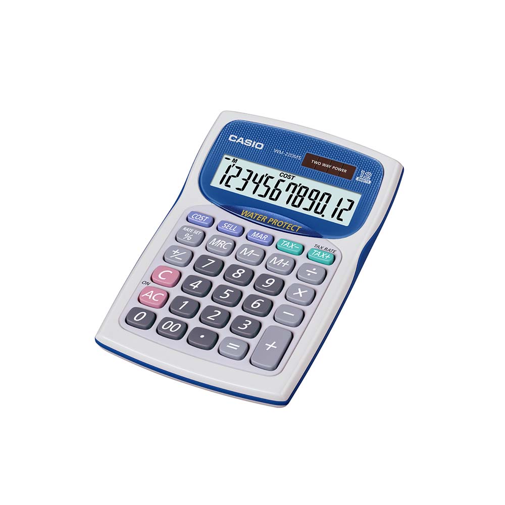 CALCULADORA CASIO WM-220MS-WE-S-DP - 2