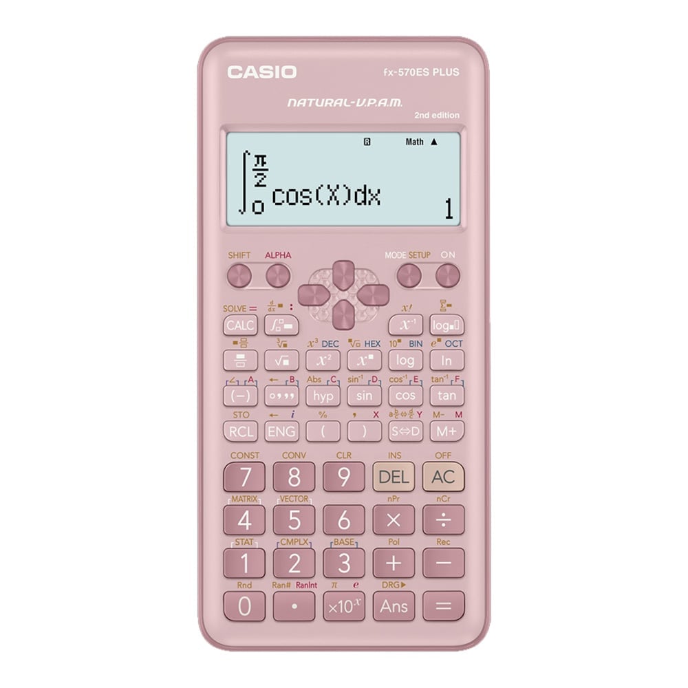CALCULADORA CASIO FX-570ESPLUS2-PK CIENTIFICA - 1