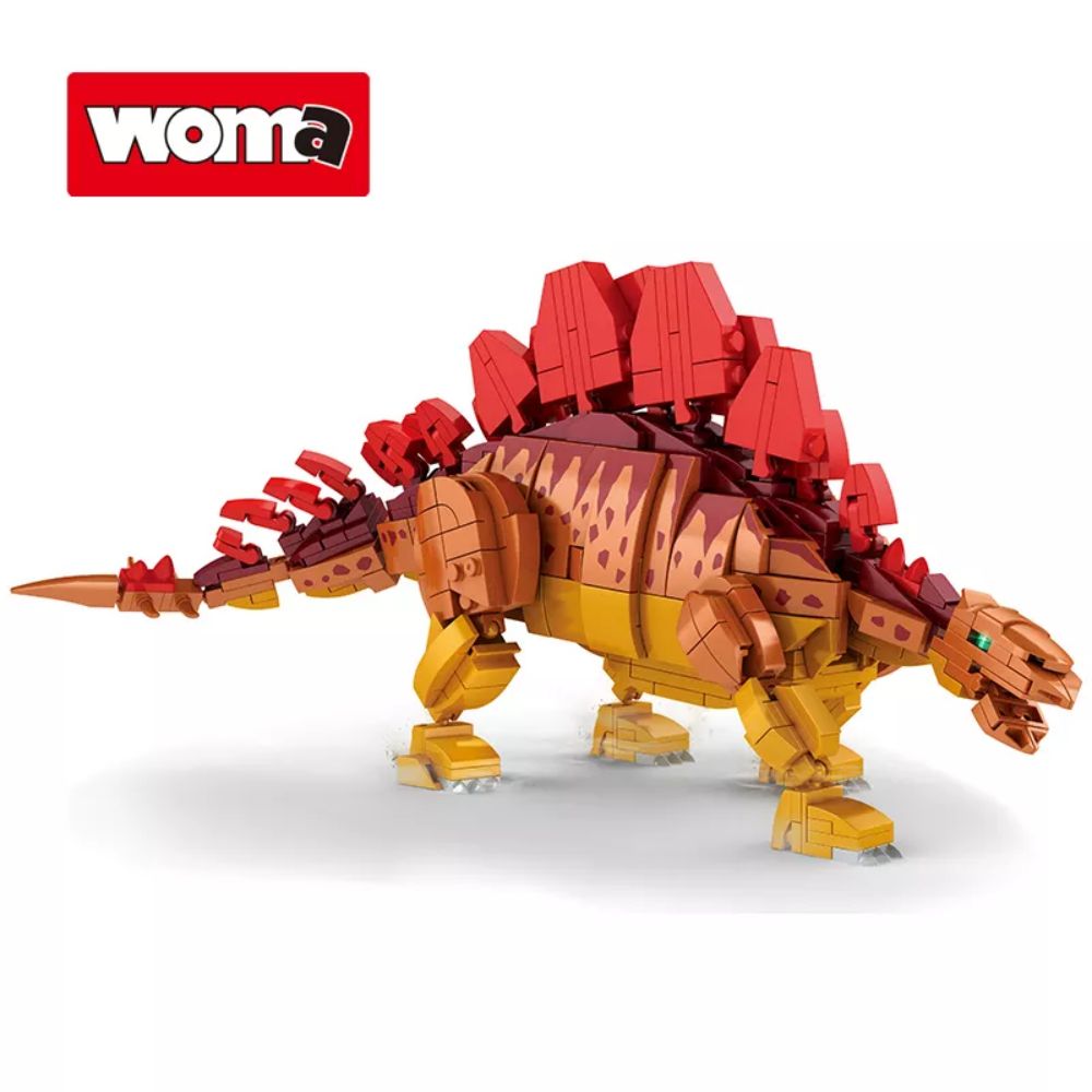 JUEGUETE ARMABLE DE DINOSAURIO STEGOSAURUS E - 1