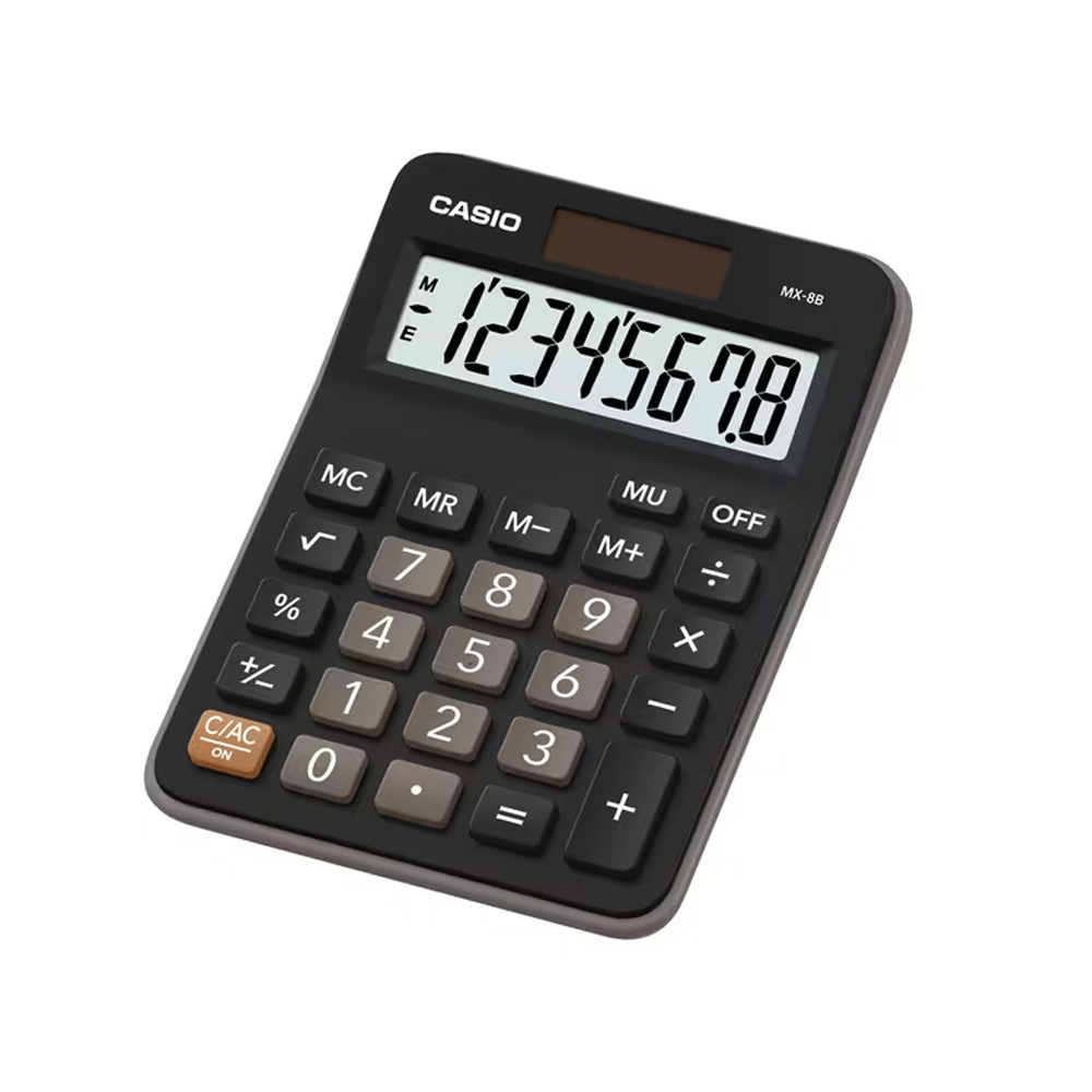 CALCULADORA CASIO MX-8B ESCRITORIO 8 DIGITOS - 1