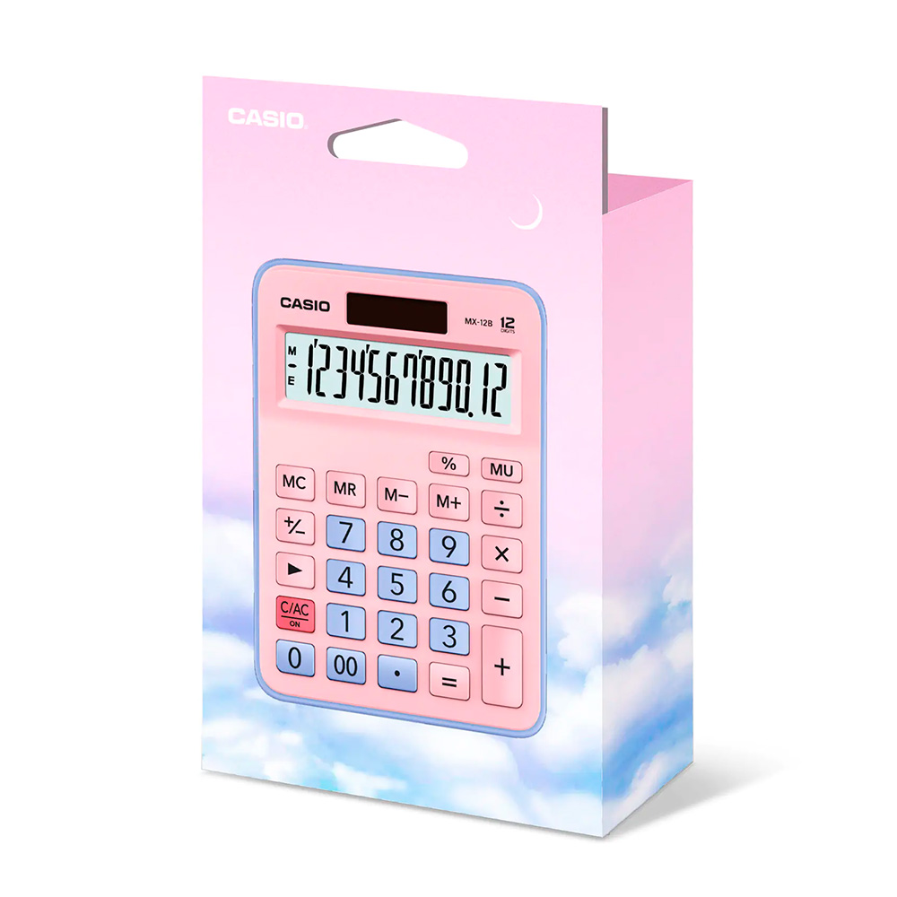 CALCULADORA CASIO MX-12B-PKLB SOBREMESA - 2