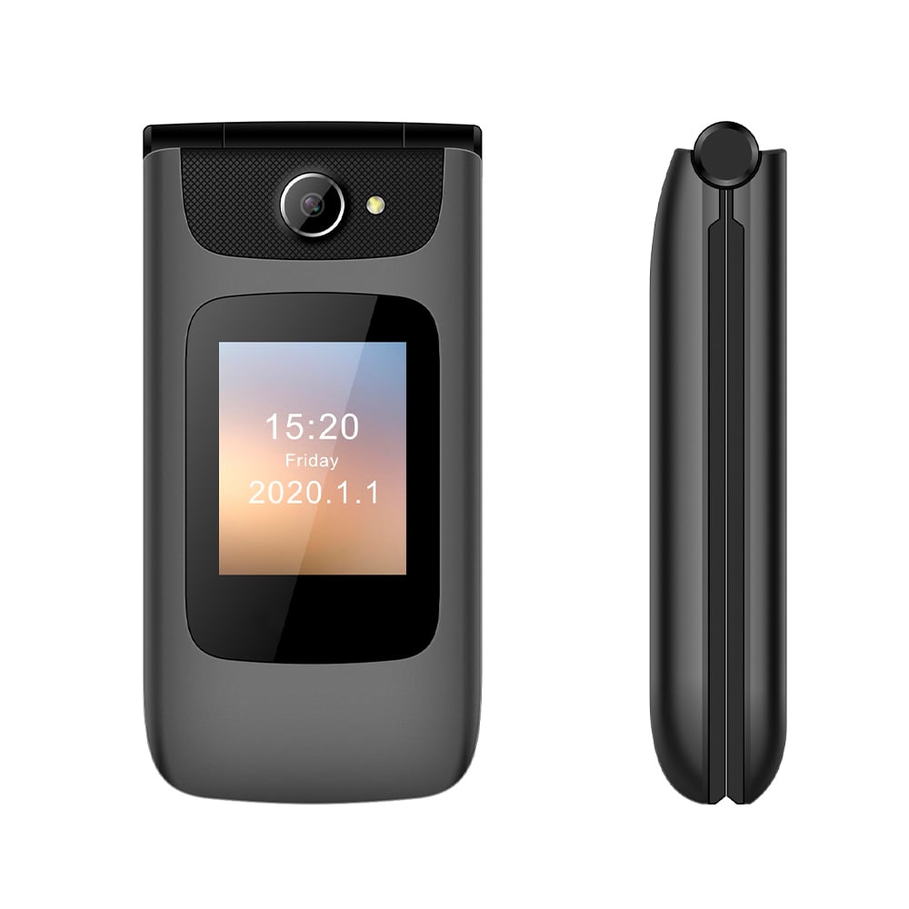 CELULAR INTROTECH KXSP-4G-GREY+BLACK 1 GB 0.3 MP 2.4 " SENIOR 4G CLAMSHELL 1450MAH NEGRO - 1