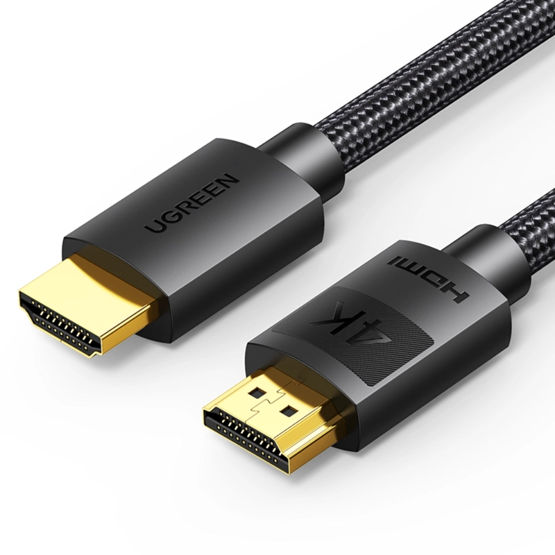 CABLE HDMI 1.4 4K/30HZ M/M 10M BLINDADO NEGRO - 1