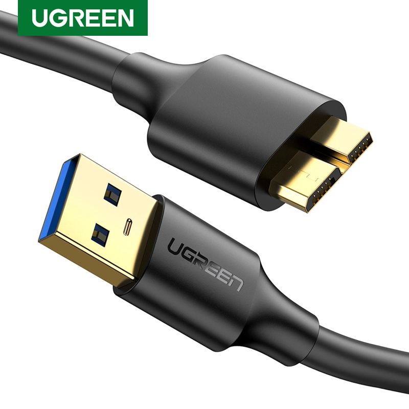 CABLE DE DATOS 3.0 M/M HDD EXTERNO USB-A/MICRO-B 50CM NEGRO - 3