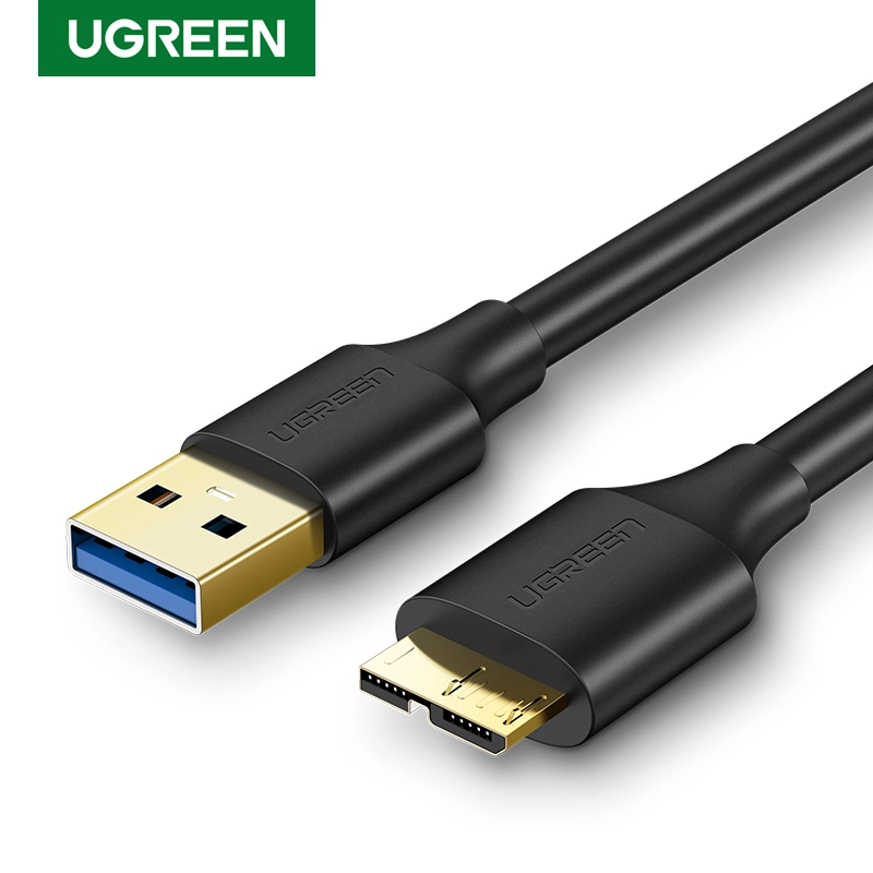 CABLE DE DATOS 3.0 M/M PARA DISCO DURO EXTERNO USB-A/MICRO-B 1 METRO - 1