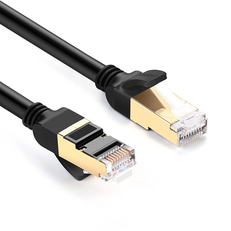CABLE DE RED 5 METROS CAT7 F/FTP (10GBPS) NEGRO UGREEN NW107 - 2