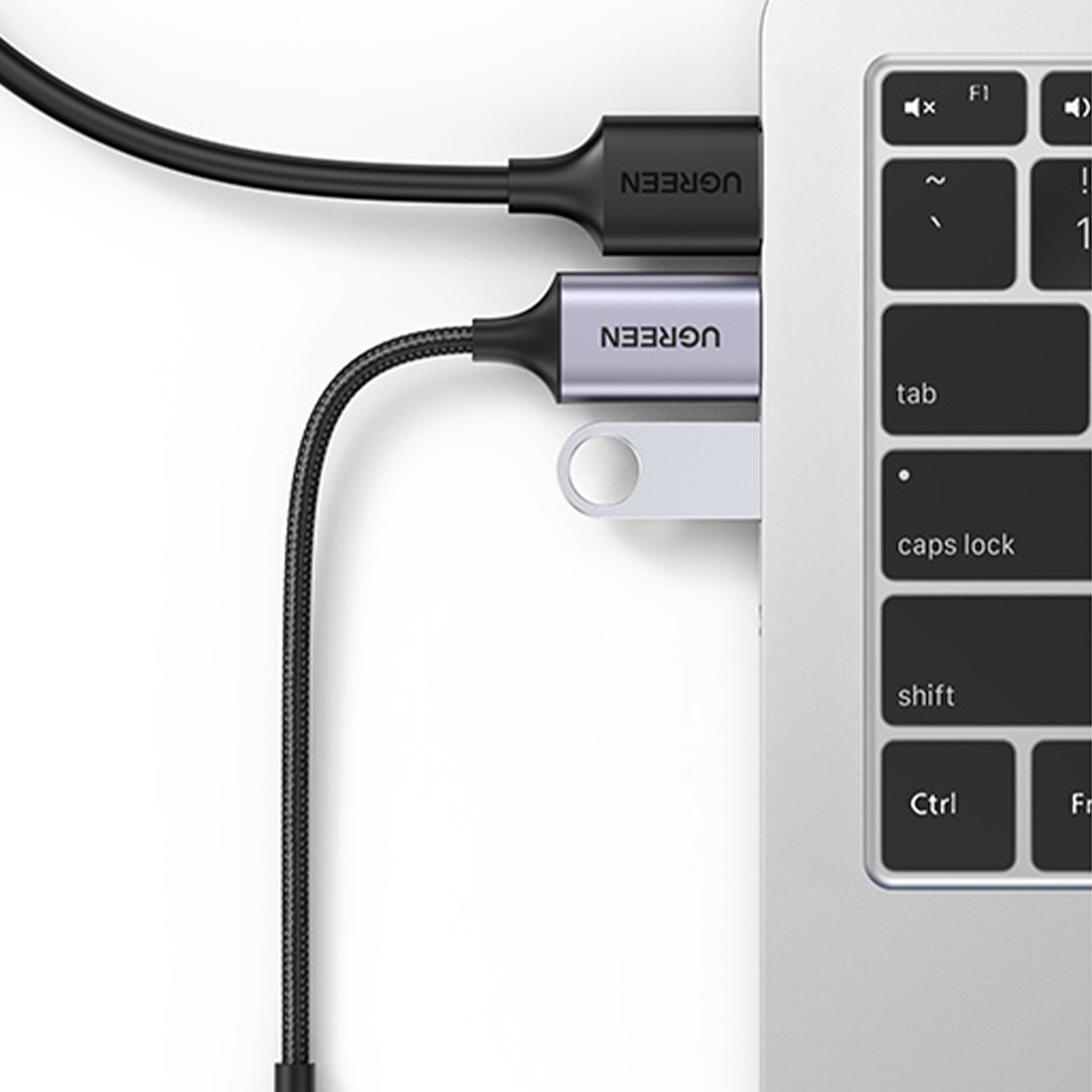 TARJETA DE AUDIO EXTERNO USB-A CON CONECTOR JACK 3.5MM (COMPATIBLE CON MIC) UGREEN CM477 - 2