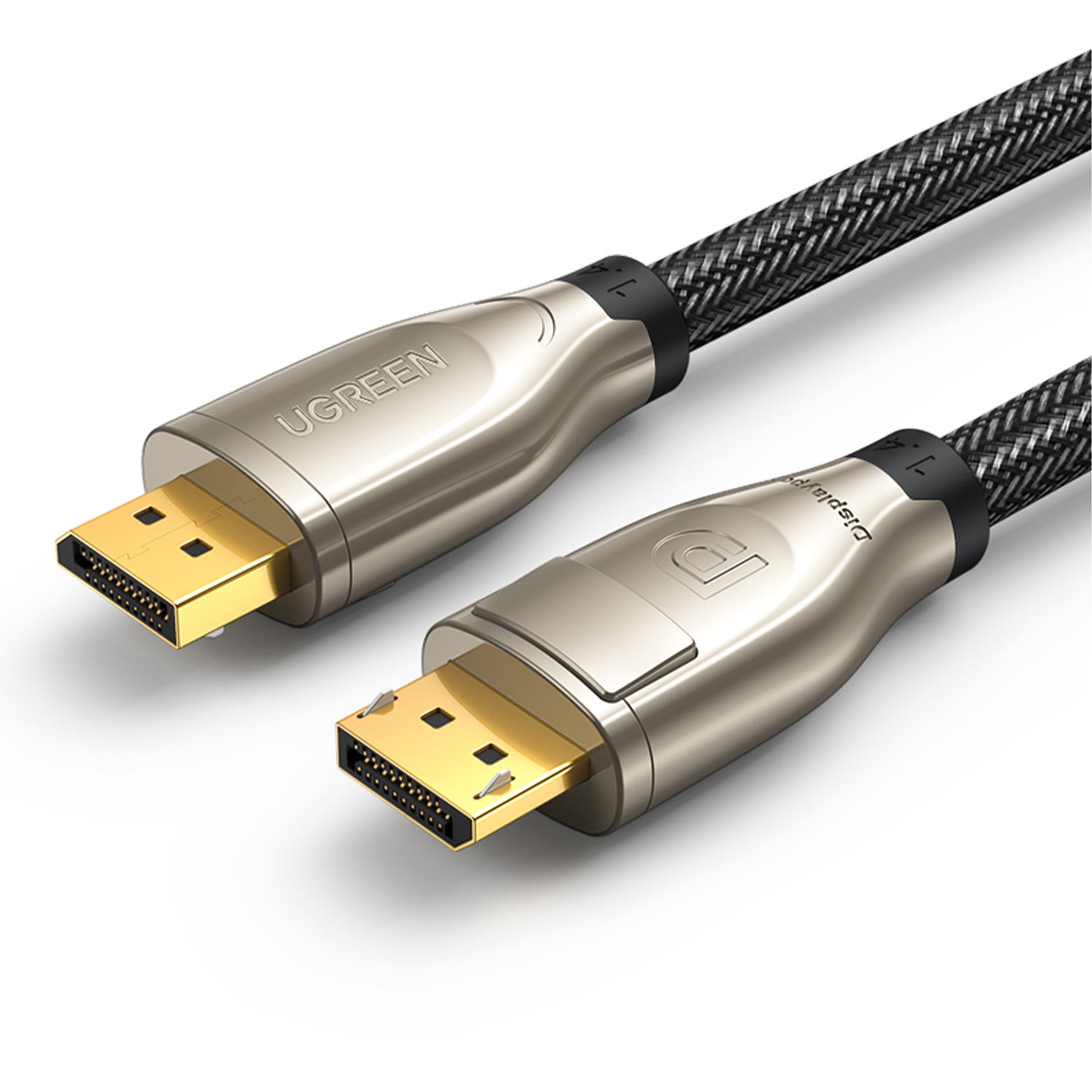CABLE DE VIDEO DISPLAYPORT 1.4 1 METRO M/M 8K@60HZ BLINDADO UGREEN DP112 - 1