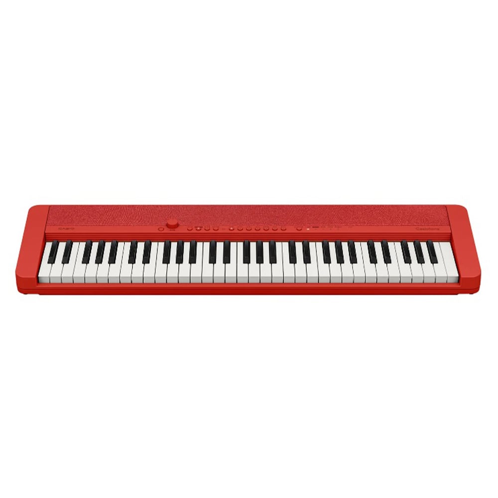 TECLADO CASIO 61 TECLAS CT-S1BKC2 ROJO - 3
