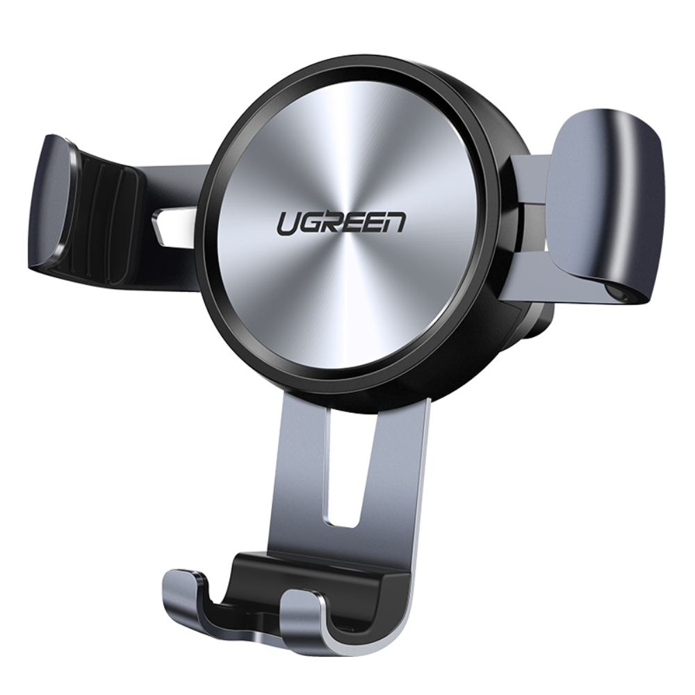 SOPORTE CELULAR MULTI-ANGULO AJUSTE POR GRAVEDAD PARA REJILLA DE VENTILACION AUTOMOVIL UGREEN LP130 - 1