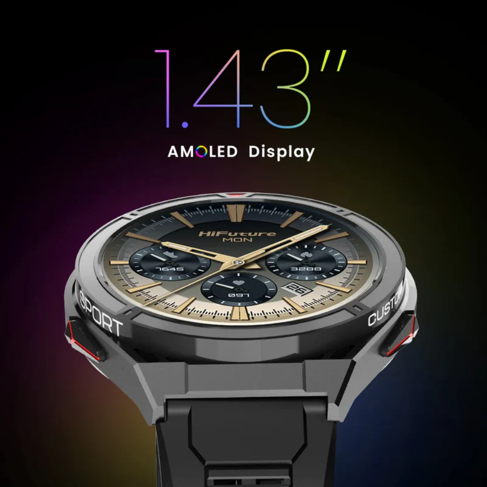 SMARTWATCH ACTIVE HIFUTURE AMOLED GPS DUAL IP68 - 3