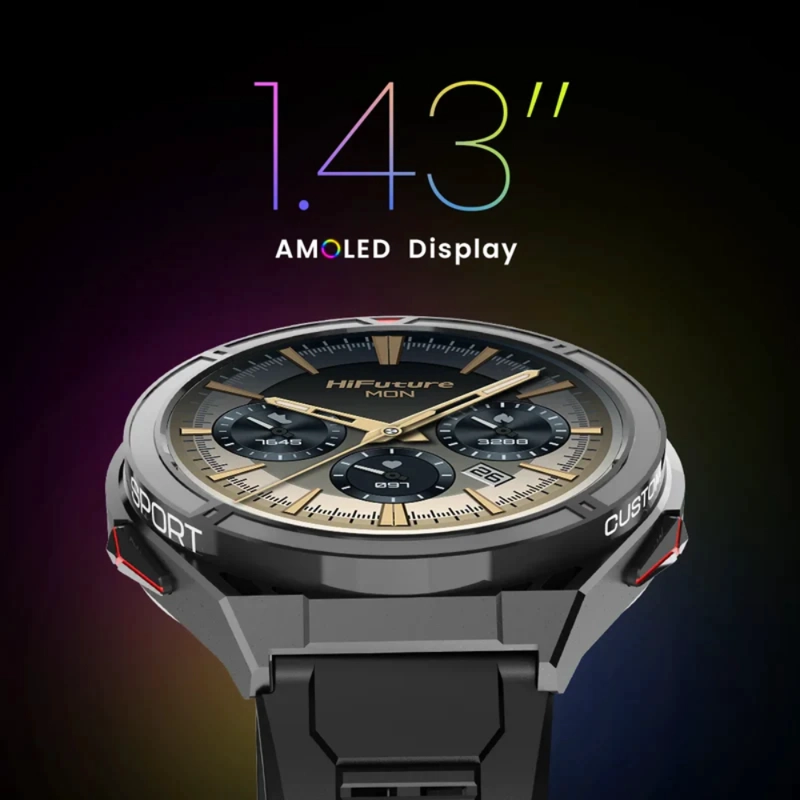 SMARTWATCH ACTIVE HIFUTURE AMOLED GPS DUAL IP68 - 5