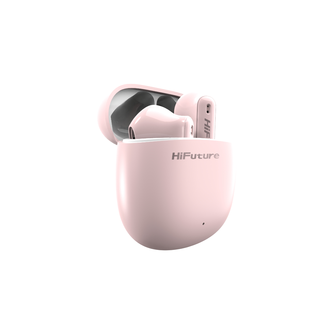 AUDIFONOS HIFUTURE COLORBUDS 2 TWS BT 5.3 ROSADO 10 MM - 4