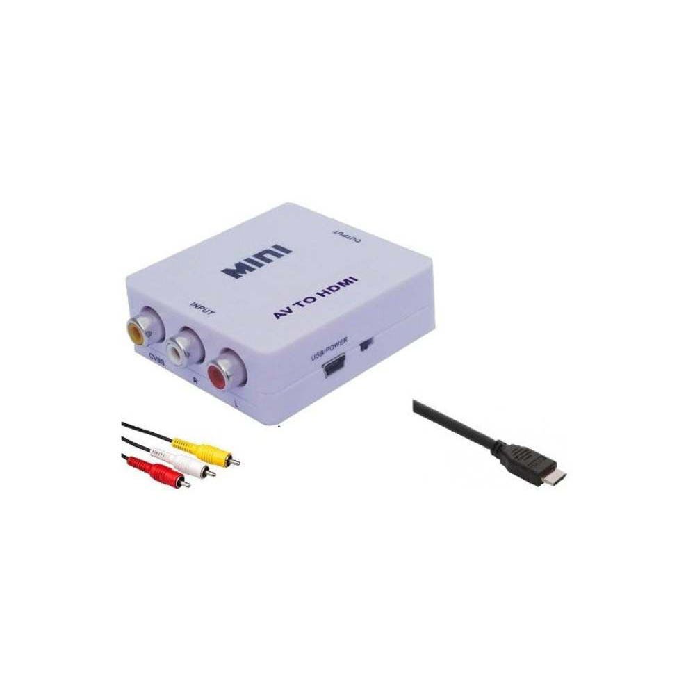 INTROTECH CONVERTIDOR HDMI A AV RCA S-VIDEO INTROTECH