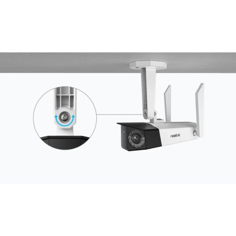 CAMARA WIFI 6MP FULL HD ANGULO 180° DOBLE LENTE - 1
