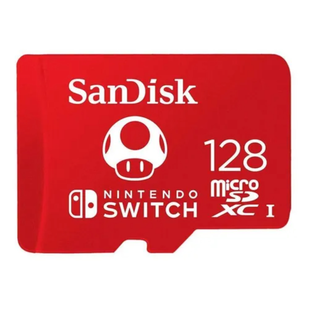 TARJETA MICROSD 128GB NINTENDO SWITCH UHS-I U3 SANDISK - 1